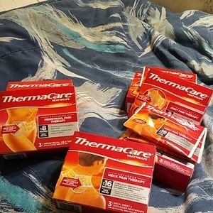 ThermaCare heat wraps (various) It's $4per box please know I have multiple boxes